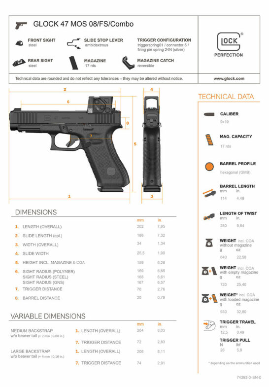 GLOCK-47-A-CUT COA Combo